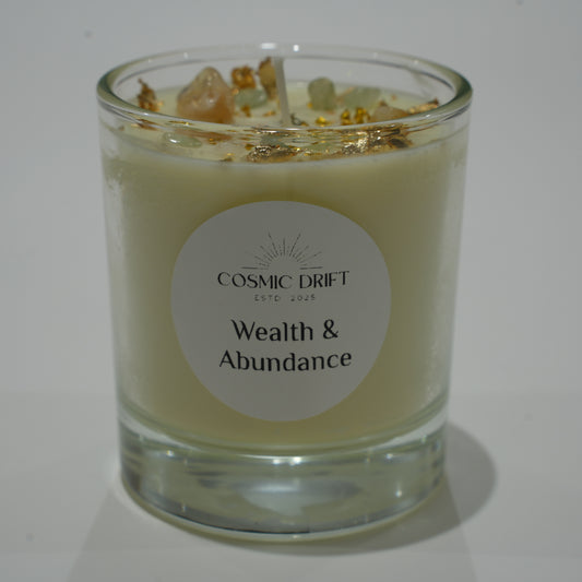 WEALTH & ABUNDANCE INTENTION CANDLE