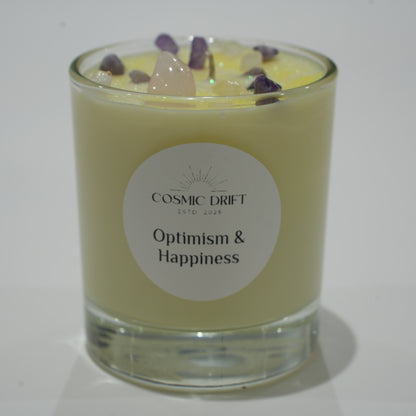OPTIMISIM & HAPPINESS INTENTION CANDLE