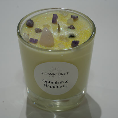 OPTIMISIM & HAPPINESS INTENTION CANDLE